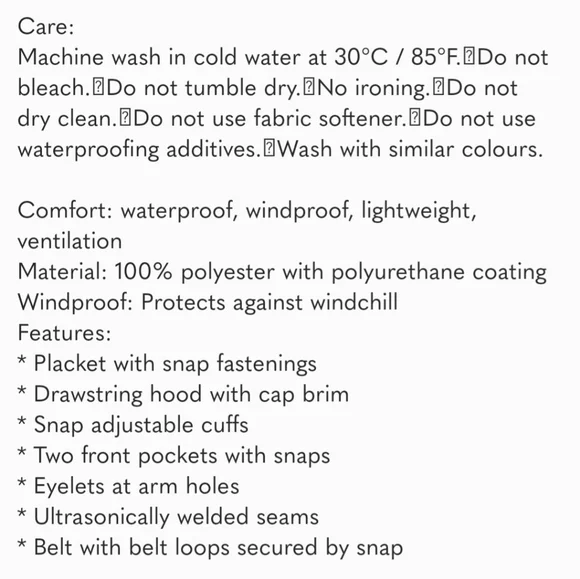 NWT Rains Curve Belted Raincoat Trench, Women's M/L Color Straw - Picture 15 of 15